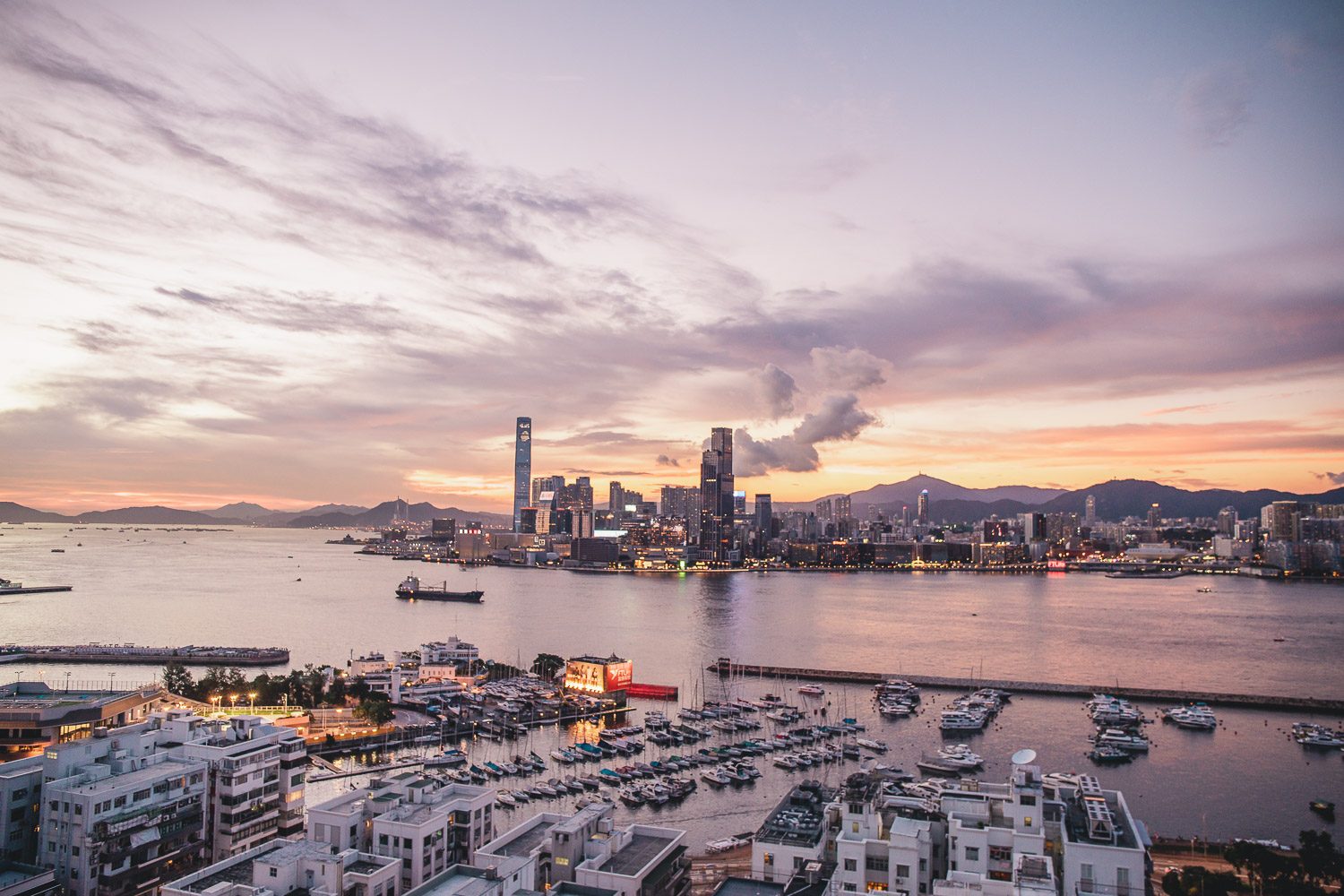 Stunning view of the harbour