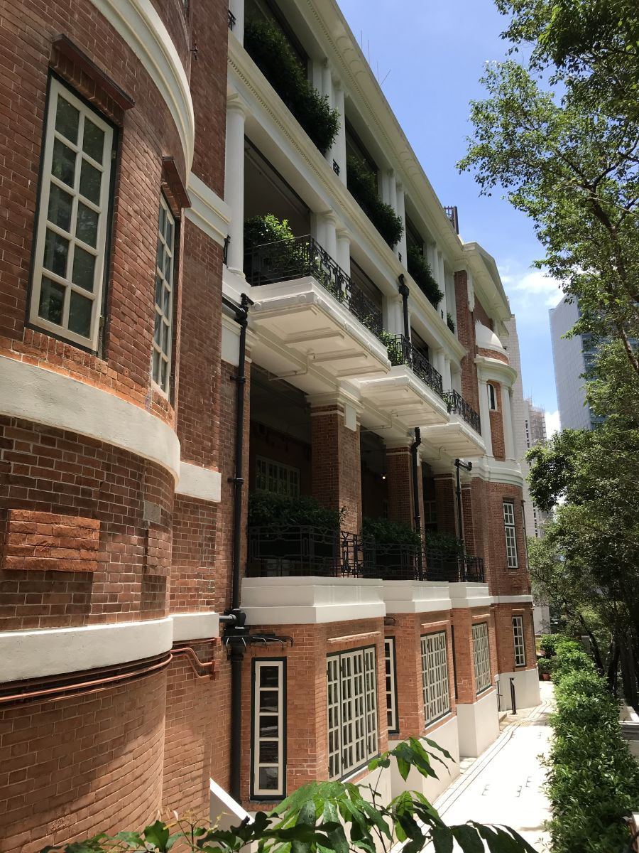 The Former French Mission Building is a testament to the city's rich history