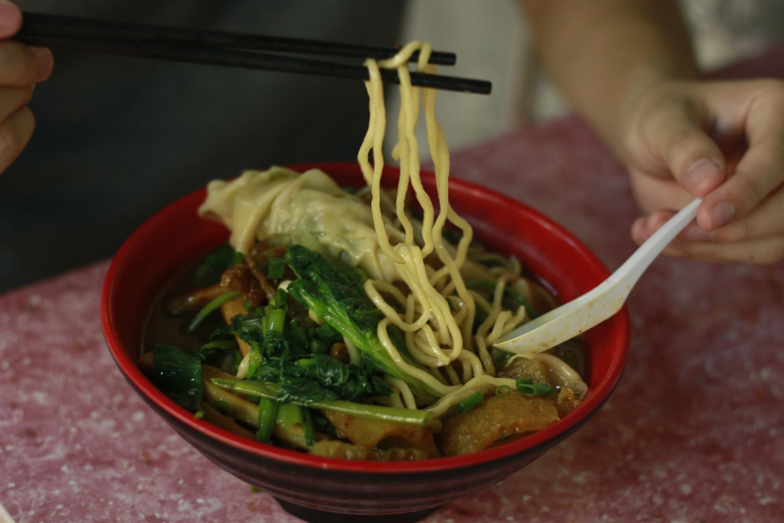 Noodles look delicious, isn't it?