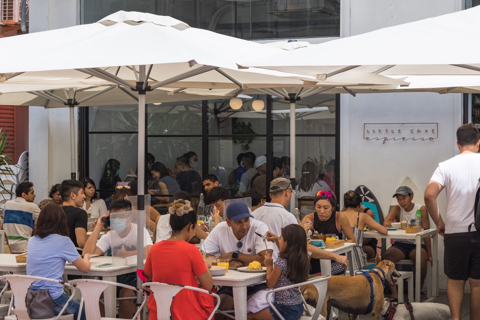 Just get a cup of coffee and chill at the weekends!