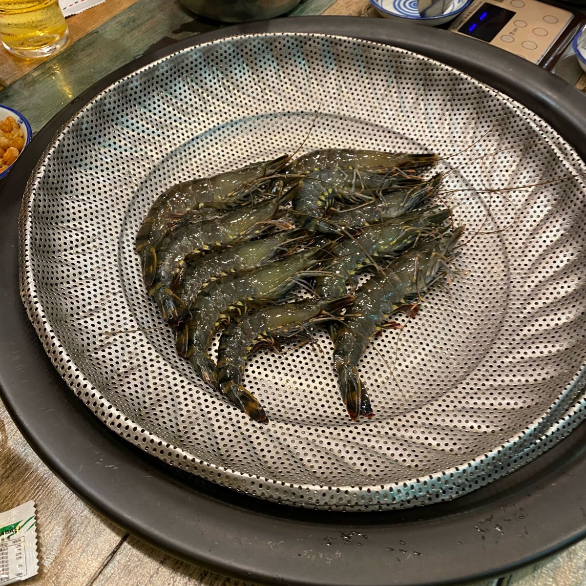 Steam Prawn (before steaming)